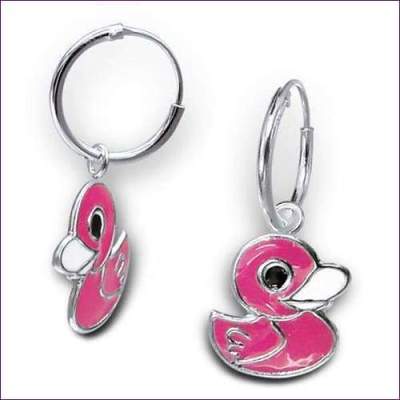 Duck Earrings