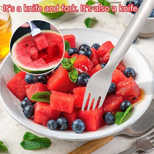 Buy X Get X Free2-in-1 stainless steel fruit cutter