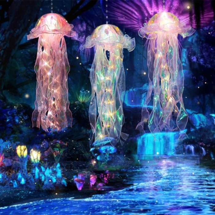 Jellyfish Atmosphere Decor Night Light