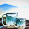 Paw Print Ocean Shoreline Mug -（Save 49% on hot first week sales）
