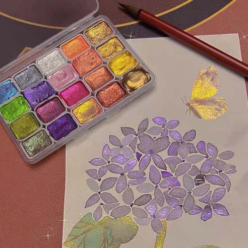 Last Day Promotion 49% Off- 20 Colors Watercolor Painting Set
