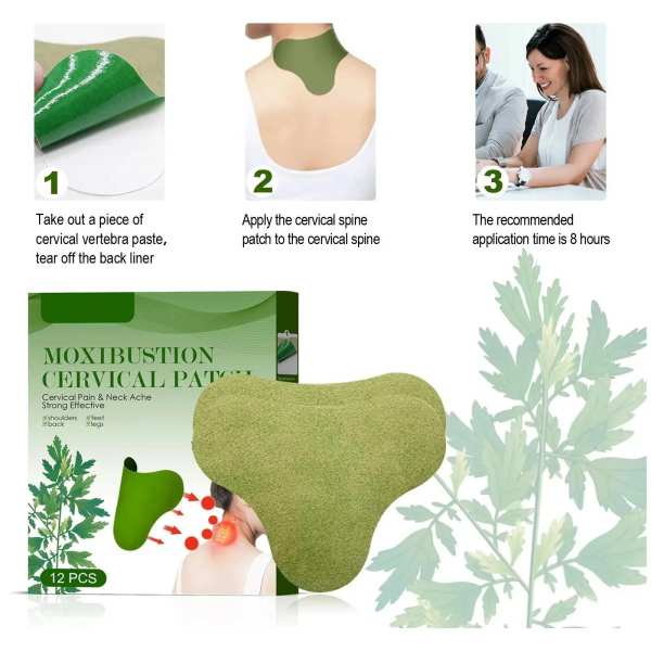 Moxibustion heat patches