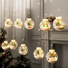 Christmas Led Wishing Ball String Lights Decorations - Ten LED balls