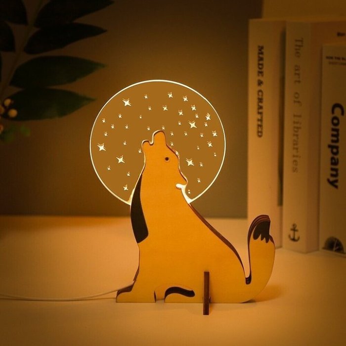 2024 The Best Gift LED Creative Animal Decorative Light