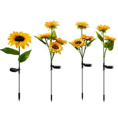 Last Day 70% OFF-- Waterproof Solar Sunflower Light