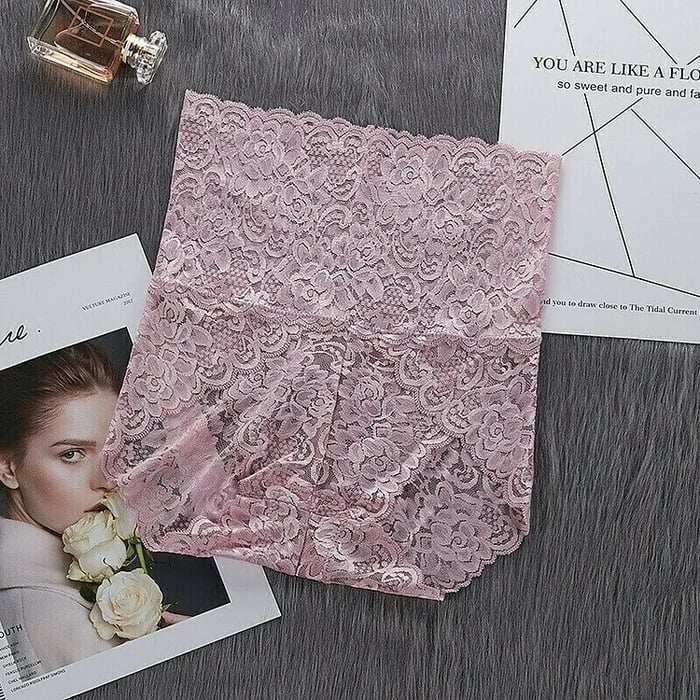 5 PCS SET - High Waist Pretty Lace Panties