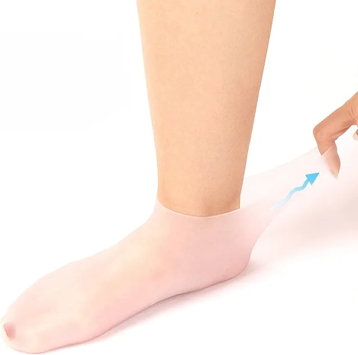 Buy 2 Get 1 FreeWomen Moisturizing Foot Mask Exfoliating Silicone Socks