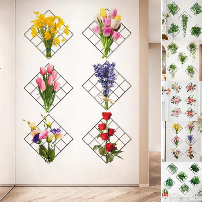 49% Off Today3D Green Plant Wall Sticker