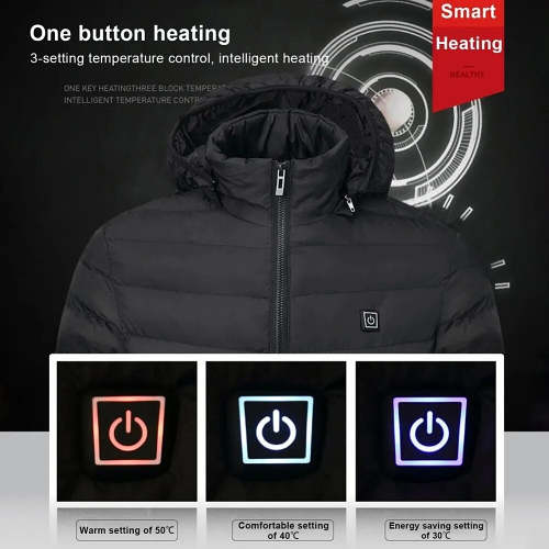 Trusty Tech Heat-Up Winter Jacket（Free Shipping）