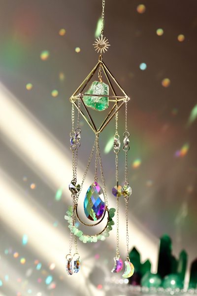 Handmade Natural Crystal Sun-catcher
