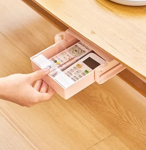 Buy 2 Get 1 Free(3PCS) - Under-desk pull-out wall-mounted storage box