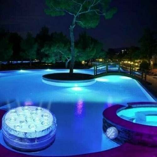 49% OFFSubmersible LED Pool Lights Remote Control (RF)