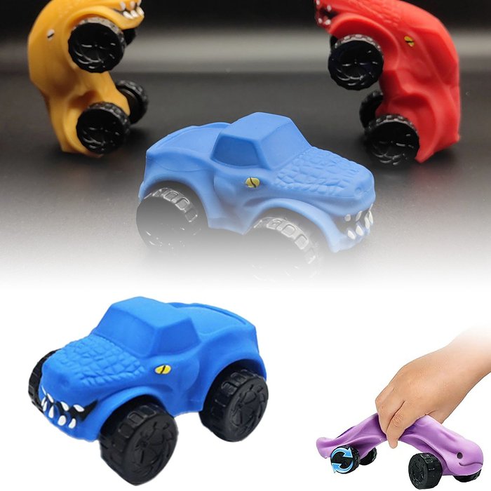 Creative Stretch Salamander Dinosaur Toy Car Stress Relief Gift