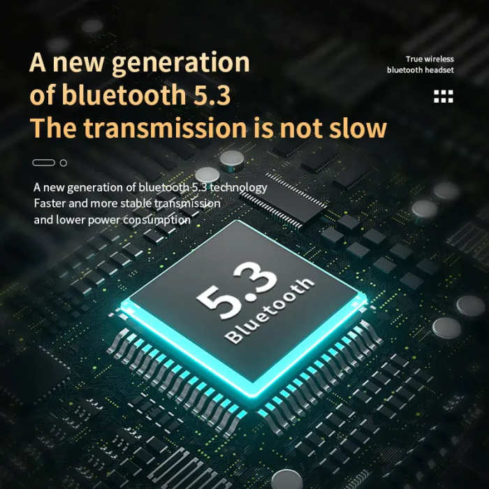 TWS Earbuds Headset New Bluetooth 5.3