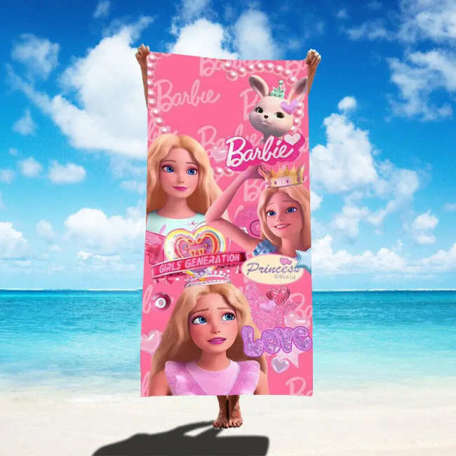 Barbie Beach Towel