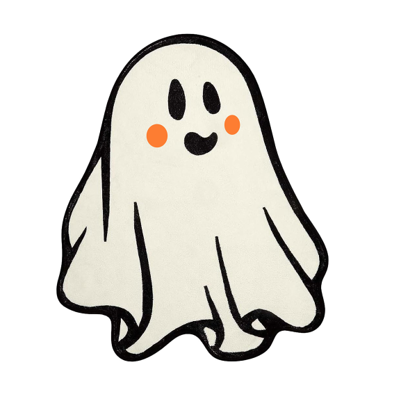 2024 Halloween Bath Mat Ghost Tufted Rug