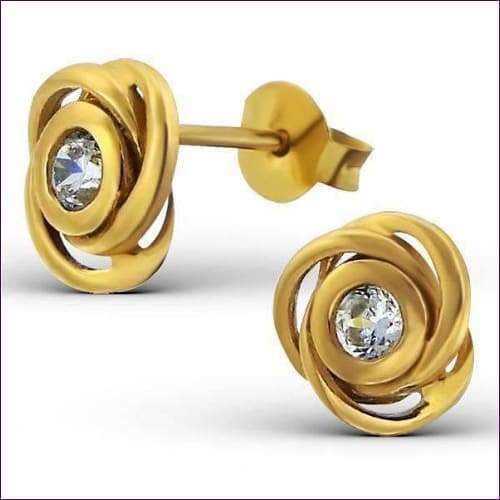 Flower Earrings Studs