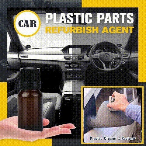 Last Day Save 50% 0FF - Plastic Parts Refurbish Agent - Make your car shine like new!!