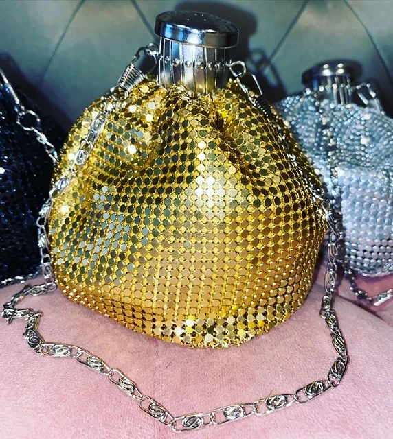 Whiting & Davis evening bag