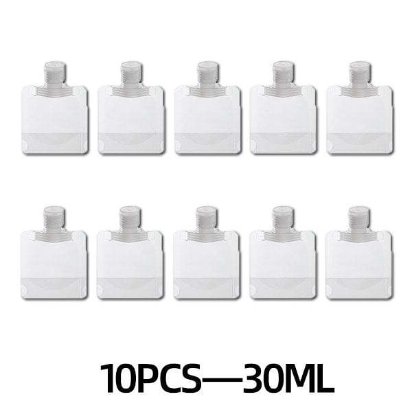 (Summer SALE ) Portable Travel Fluid Makeup Packing Bag(10 Pcs）