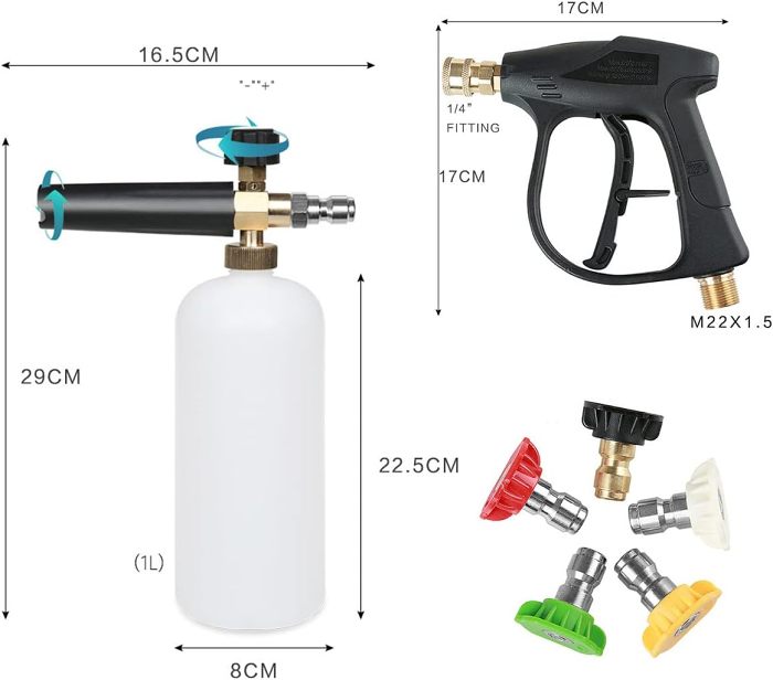 Summer Hot Sale Promotion-49% OFF-Foam Cannon Dual Connector Accessory