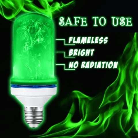 UPGRADE LED FLAME LIGHT BULB With Gravity Sensing Effect