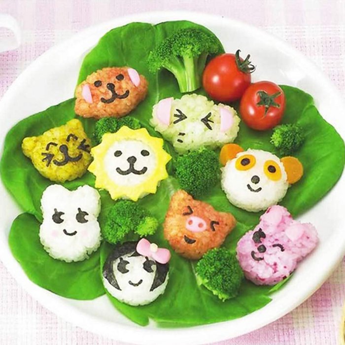 Cute Cartoon Egg Sushi Rice Mold