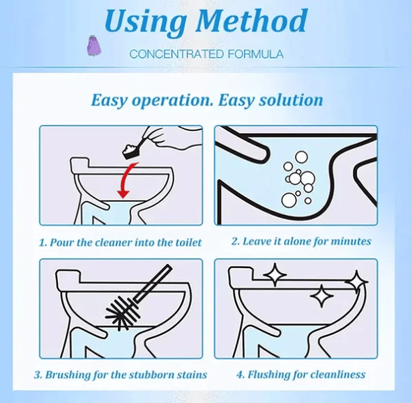Toilet Active Oxygen Agent