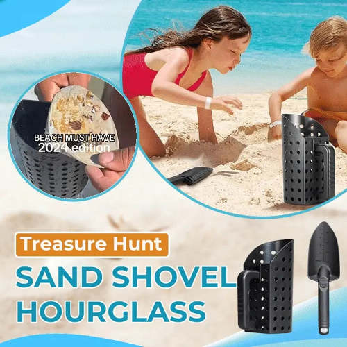 Treasure Hunting Sand Shovel Hourglass