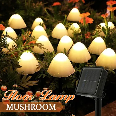 High Bright Waterproof Solar Ground Mushroom LightFree shipping on orders over $60