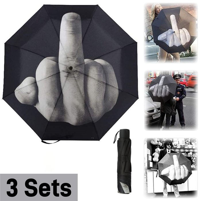 Funny Middle Finger Umbrella