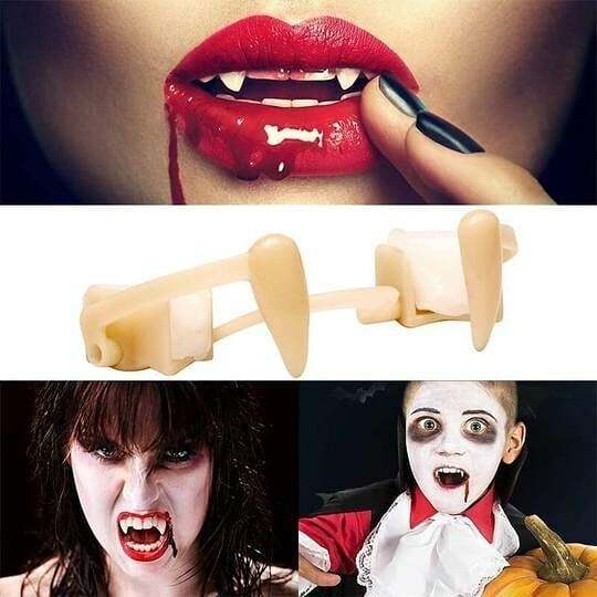 Retractable Halloween Vampire Fangs