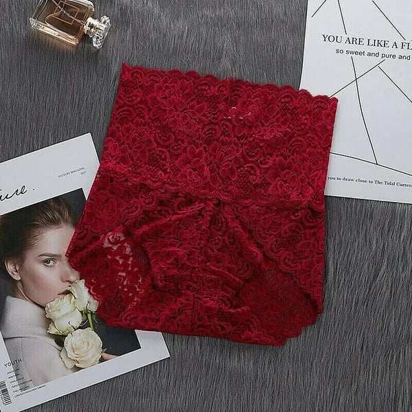 5 PCS SET - High Waist Pretty Lace Panties