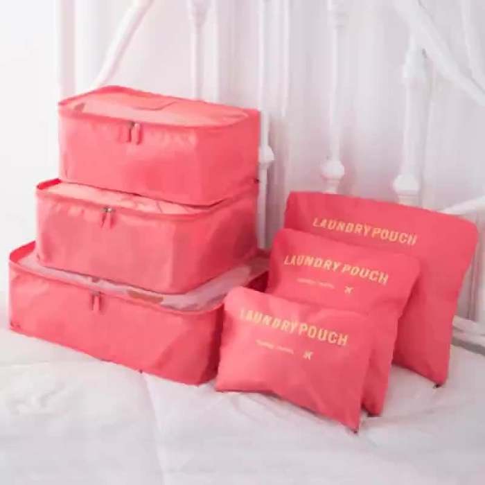 6 pieces portable luggage packing cubesBuy More Save More