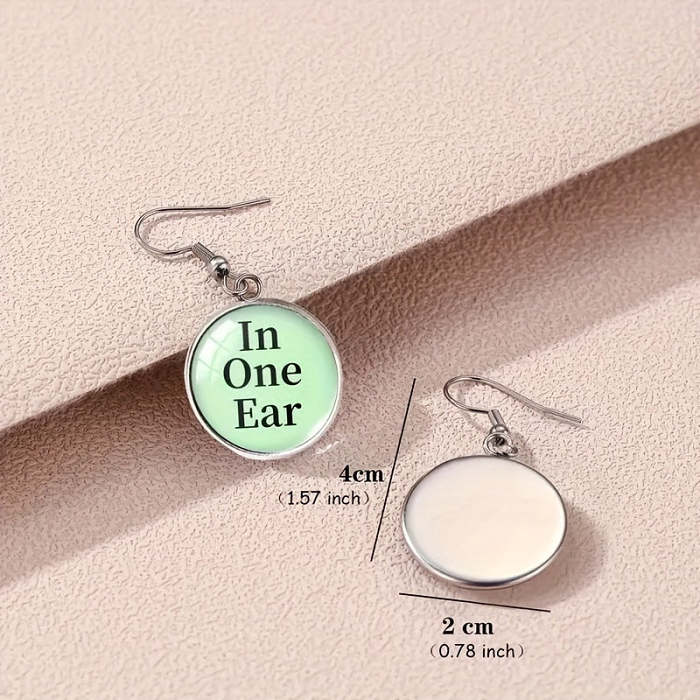 In-One-Ear, Out-The-Other Earrings