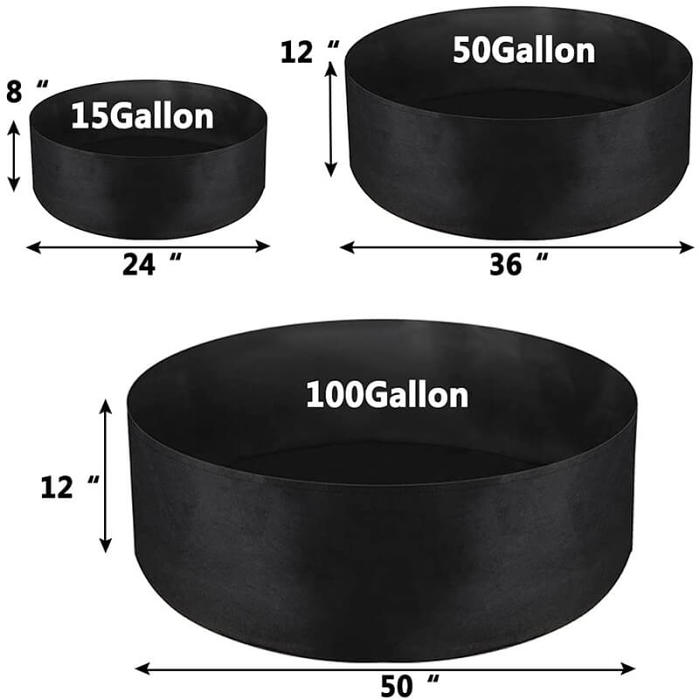Breathable Large Garden Planting Bed