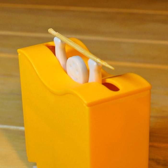 Weightlifter Toothpick Dispenser