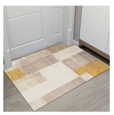 Simple Floor Mats At The Entrance  Tailorable Carpet