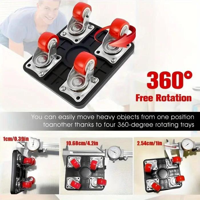 Heavy-Duty Dolly Furniture Mover Set