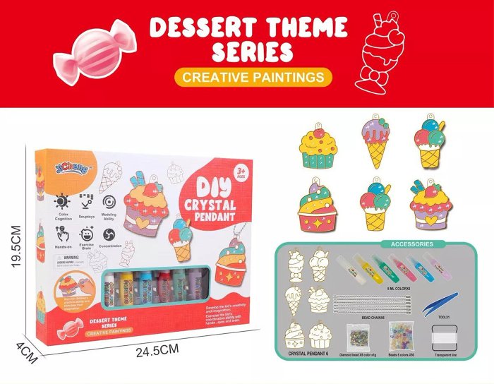 DIY Crystal Paint Arts and Crafts Set