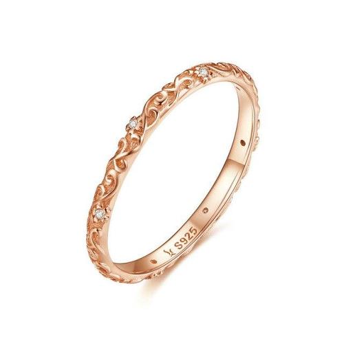 Engraved Silver Ring