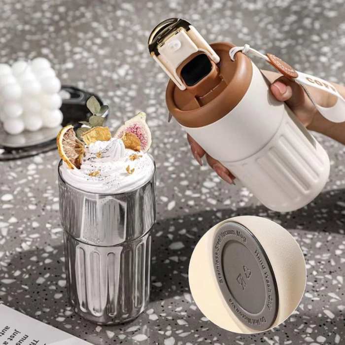 - Coffee Thermos With Temperature Display (BUY 2 FREE SHIPPING)