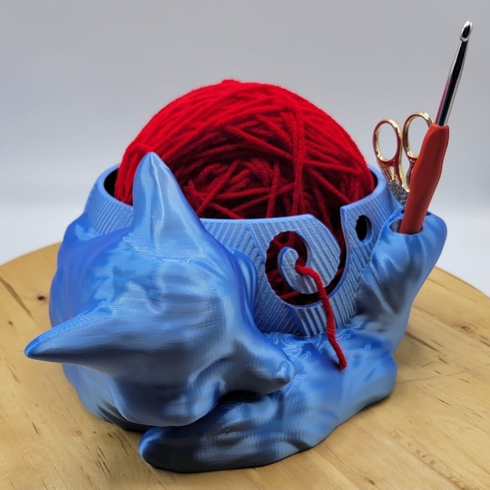 Fantasy Knitting or Crochet Bowl