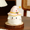 Creative Ghost Mug with Cute Ceramic Design and Magical Hat Lid