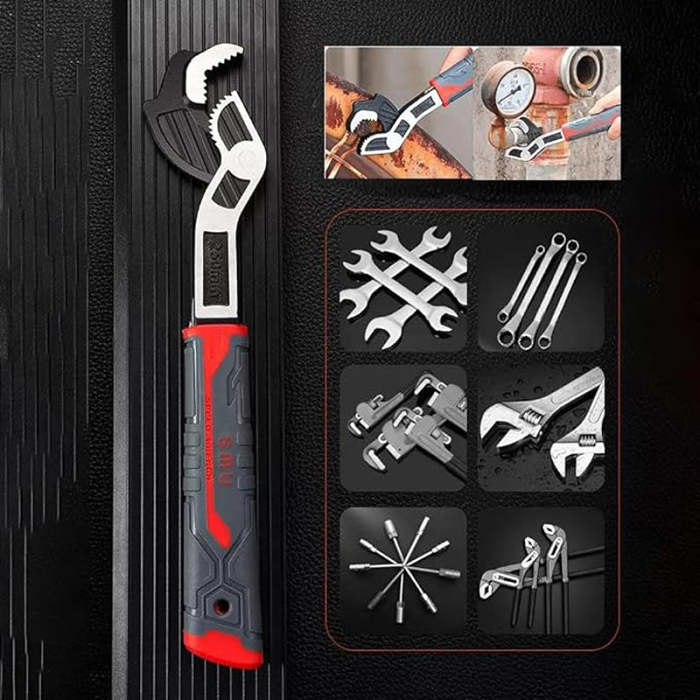 Self-Locking Multifunctional Wrench