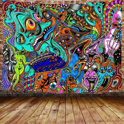 Printed tapestry tapestry