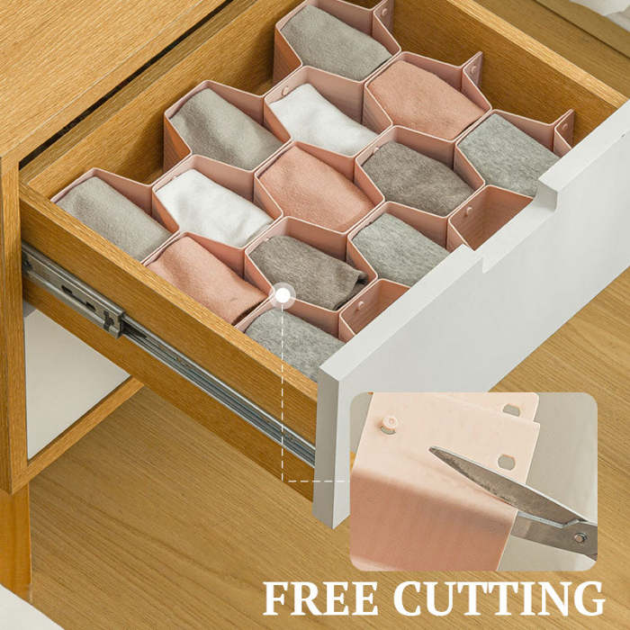 Last day 49% OFF Honeycomb Drawer Organizer Partitions