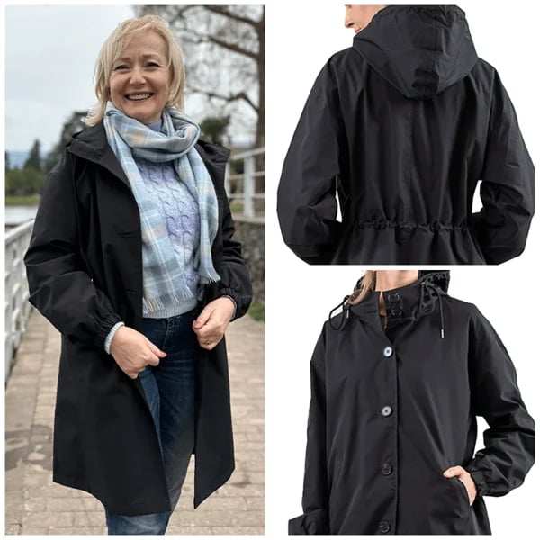 Oversized Hooded Windbreaker