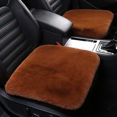 -Plush Car Seat Cushion