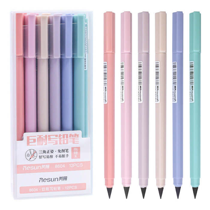 No Need To Sharpen Student Drawing Pencils